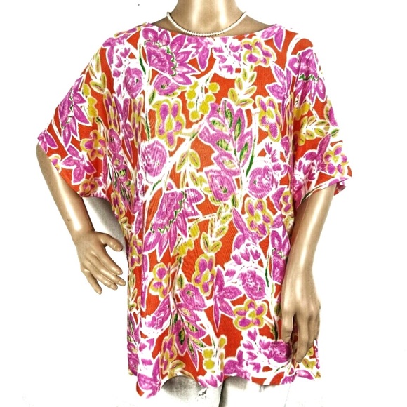 Lauren Ralph Lauren Tops - NWT Ralph Lauren Shirt Floral Top Womens Size 1X